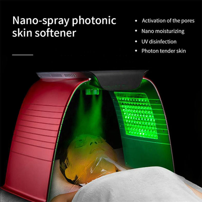 주문 스프레이 피부 8 색 PDT 요법 광 LED 면 마스크 평면 장치 광자 240V 온라인 제품