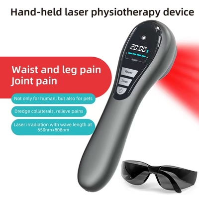 주문 빨간 빛 치료 장치 808Nm 650Nm 냉동 레이저 치료 장치 온라인 제품