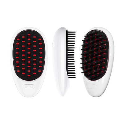 주문 탈모 방지 마사지 Comb 전기 무선 빛 치료 빨간 파란색 LED 머리카락 성장 Comb 머리 머리 마사지 온라인 제품