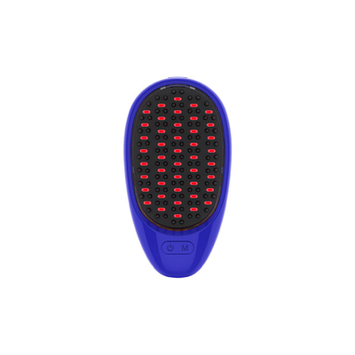 주문 모발 성장 마사지 Comb 전기 무선 치료 빨강 파란색 LED 모발 성장 마사지 머리 마사지 Anti-발 손실 온라인 제품