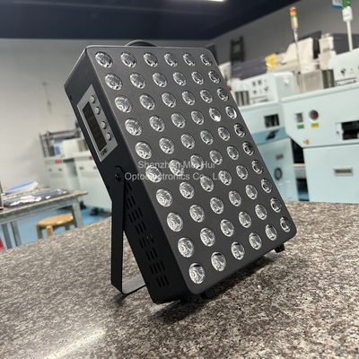 주문 얼굴 피부 관리 적색광 치료 패널 300W 휴대용 LED 치료 장치 (바디 색상: 핑크 및 블랙) 온라인 제품