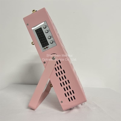 주문 주름 제거기 660nm 850nm 분홍색 LED 빛 치료 기계 45mW / cm2 방사능 온라인 제품