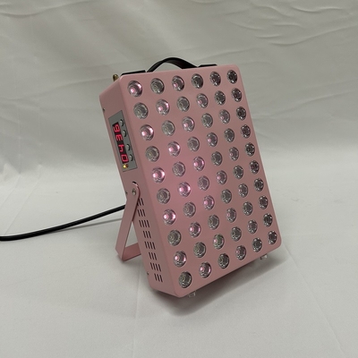 주문 MINI 300W 핑크 및 블랙 바디 색상의 LED 파장 630 660 810 850을 갖춘 적색광 치료 휴대용 패널 온라인 제품