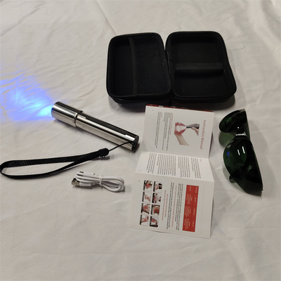 주문 휴대용 LED 치료 전구 630nm 660nm 850nm 빨간 빛 치료 펜 온라인 제품