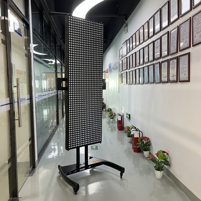 주문 수퍼 사이즈 6000w PDT LED 라이트 테라피 머신 5 파장 스탠드 여드름 치료 온라인 제품