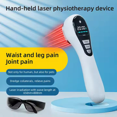 주문 Physiotherapy Instrument Cold Laser Near Infrared Light Therapy Device for Human or Pets Pain Relief, Skin Smooth 온라인 제품