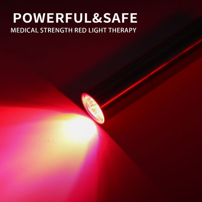 주문 목에 대한 소형컴퓨터 9W 660nm 빨간 빛요법 횃불 LED 라이트 요법 온라인 제품