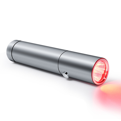 주문 맞춘 브랜드 로고 가지고 다닐 수 있는 빨간 적외선등 요법 횃불 630nm 660nm 830nm 온라인 제품
