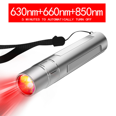 주문 가지고 다닐 수 있는 850nm 소형컴퓨터 의료용 등 630nm 660nm 적신호 치료 횃불 온라인 제품