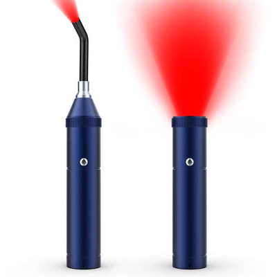 입가의 발진을 위한 460nm 900nm 포켓용 주도하는 적외선 적신호 요법 횃불