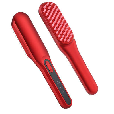 재충전 가능한 부드러운 치아 가열 마사지 Comb 전기 두피 마사지 머리가 진동 브러쉬 머리카락 성장을위한 새로운 기술