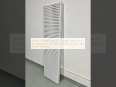 4500W 전신 적색광 치료 패널, 통증 완화, 피부 회춘, 근육 회복을 위한 9가지 파장